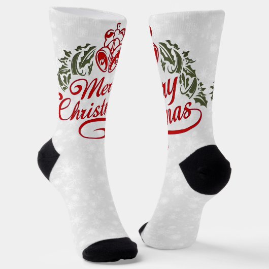Chaussette Chaussettes "Joyeux Noël" (Angulaire)