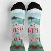 Chaussette Chaussettes Joyeux Noël (Haut)