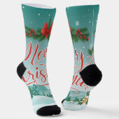 Chaussette Chaussettes Joyeux Noël (Angulaire)