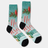 Chaussette Chaussettes Joyeux Noël (Droite)