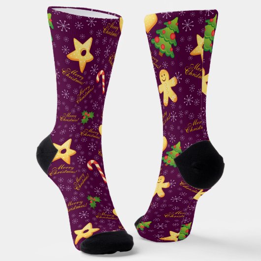 Chaussette Chaussettes Joyeux Noël #2 (Angulaire)