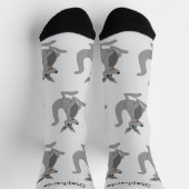 Chaussette Chaussettes Kangaroo Design (Haut)