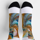 Chaussette Chaussettes ke liye ek khubsurat aur titre attraya (Haut)