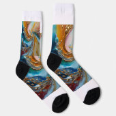 Chaussette Chaussettes ke liye ek khubsurat aur titre attraya (Droite)