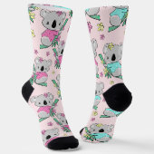 Chaussette Chaussettes Koala mignonnes et quirky pour Amoureu (Angulaire)