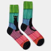 Chaussette Chaussettes Le Chat Noir (Droite)