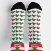 Chaussette Chaussettes libanaises, drapeau libanais mode / sp (Haut)