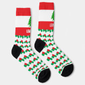 Chaussette Chaussettes libanaises, drapeau libanais mode / sp (Droite)