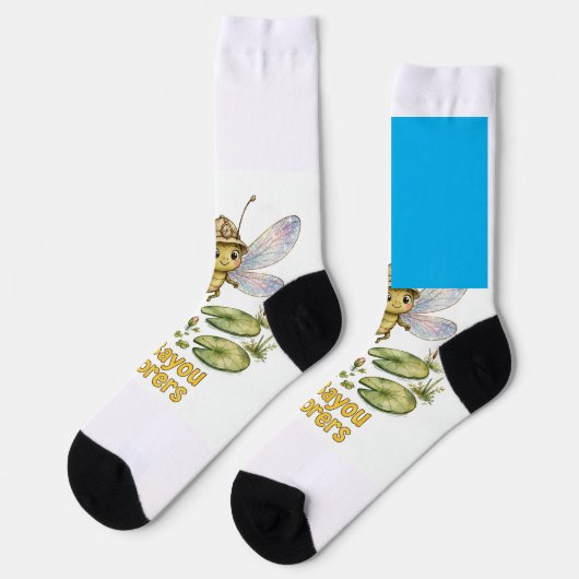 Chaussette Chaussettes Libellule des Lil' Bayou Explorers (Gauche)