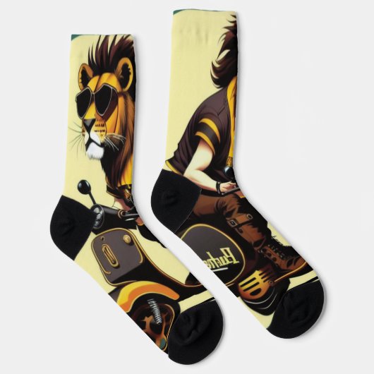 Chaussette Chaussettes Lion (Droite)