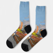 Chaussette chaussettes London Overground (Gauche)