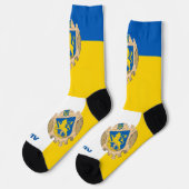 Chaussette Chaussettes Lviv, Drapeau Ukrainien, Ukraine patri (Gauche)