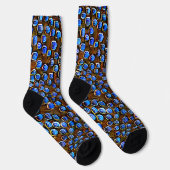 Chaussette Chaussettes "Mandelbrot" (Droite)