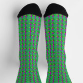 Chaussette Chaussettes Mardi Gras Fleur De Lis (Haut)
