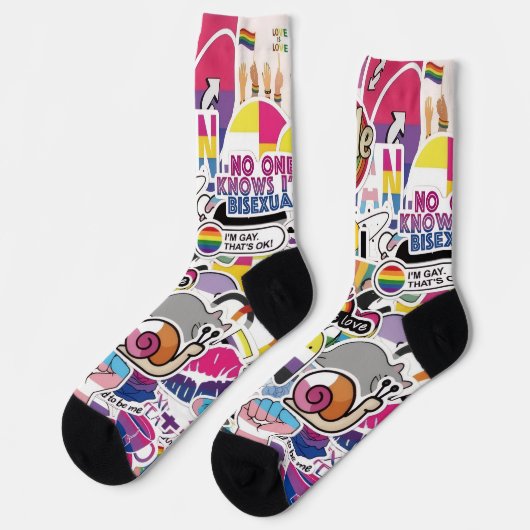 Chaussette Chaussettes mi-mollet (Gauche)