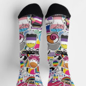 Chaussette Chaussettes mi-mollet (Haut)