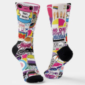 Chaussette Chaussettes mi-mollet (Angulaire)