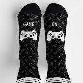 Chaussette Chaussettes mi-mollet noires I Am Gaming (Haut)