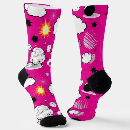 Chaussette Chaussettes mignonnes à évider joyeuses (Angulaire)