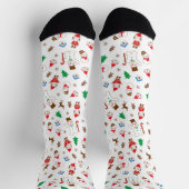 Chaussette Chaussettes Mignonnes de Creusage Joyeux (Haut)