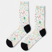 Chaussette Chaussettes mignonnes de creusage joyeux (Gauche)