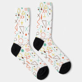 Chaussette Chaussettes mignonnes de creusage joyeux (Droite)