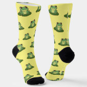 Chaussette Chaussettes Mignonnes Grenouille (Angulaire)
