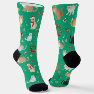 Chaussette Chaussettes Mignonnes Kawaii Chats et Décorations