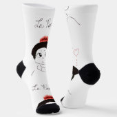 Chaussette Chaussettes mignonnes pour équipage (Angulaire)