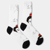 Chaussette Chaussettes mignonnes pour équipage (Droite)