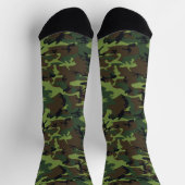 Chaussette Chaussettes militaires en Camo Vert (Haut)