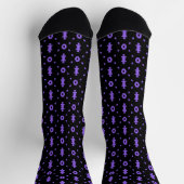 Chaussette Chaussettes Modernes en Mudcloth Afro Pop (Haut)