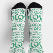 Chaussette Chaussettes mojo blanc haute performance (Haut)