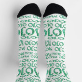 Chaussette Chaussettes mojo blanc premium (Haut)
