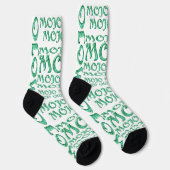 Chaussette Chaussettes mojo blanc premium (Droite)