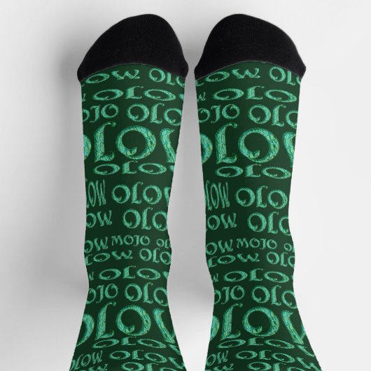 Chaussette Chaussettes mojo green premium (Haut)