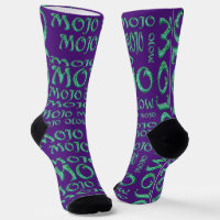 Chaussettes mojo pourpre premium