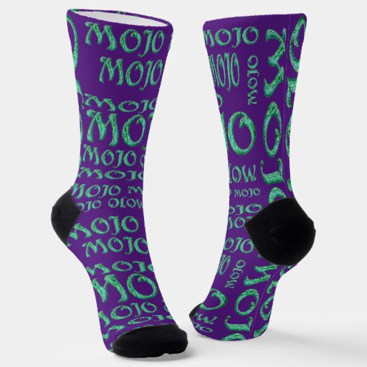 Chaussette Chaussettes mojo pourpre premium (Angulaire)