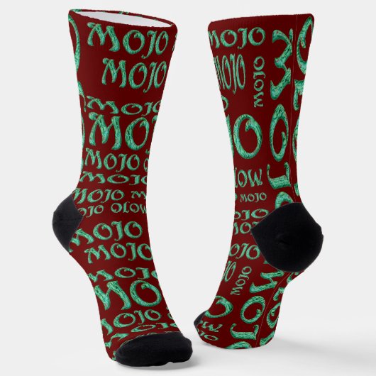 Chaussette Chaussettes mojo rouge premium (Angulaire)