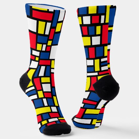 Chaussette Chaussettes Mondrian (Angulaire)