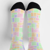 Chaussette Chaussettes Mondrian Pastel (Haut)