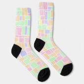 Chaussette Chaussettes Mondrian Pastel (Droite)