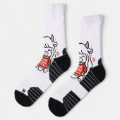 Chaussette Chaussettes Moo Moo-tiful de Maisie (Gauche)