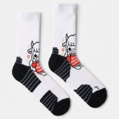 Chaussette Chaussettes Moo Moo-tiful de Maisie (Droite)