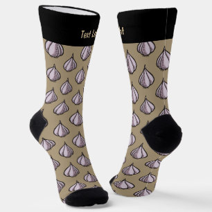 Chaussette Chaussettes Motif à bulbe d'ail