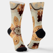 Chaussette Chaussettes Motif Brown (Angulaire)