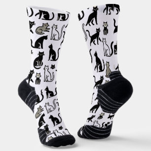 Chaussette Chaussettes Motif Cosy Black Cat
