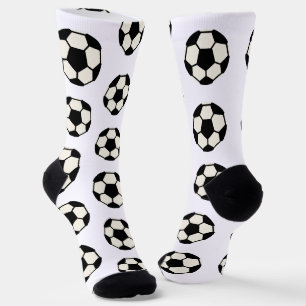Chaussette Chaussettes Motif de balle de football