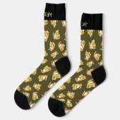 Chaussette Chaussettes Motif de la console du jeu Arcade (Gauche)