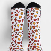 Chaussette Chaussettes Motif Icons Pompier (Haut)